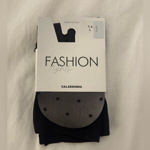 Calzedonia Black Polka Dot Tights